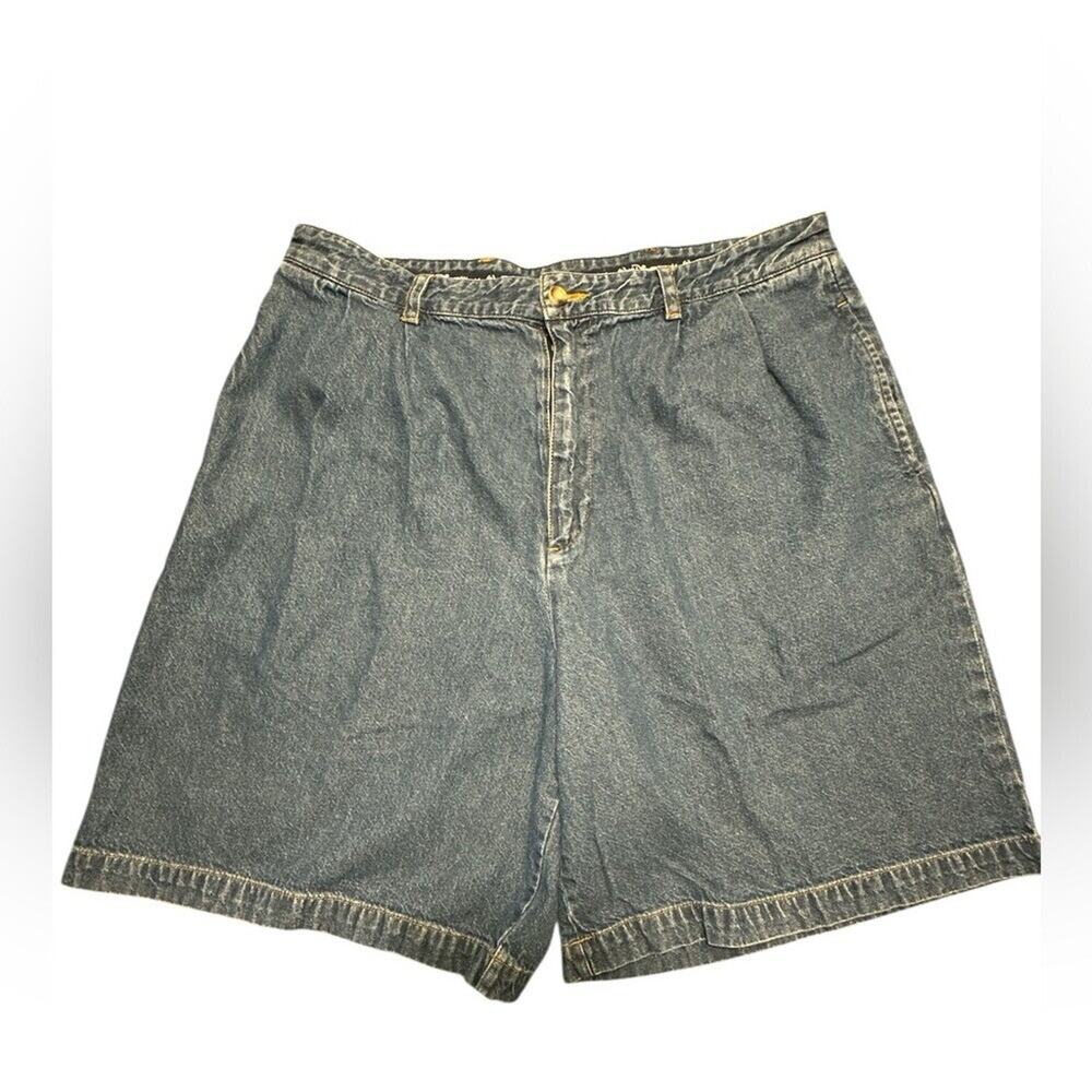 Vintage Walt Disney World Men's Mickey Mouse Jean Shorts Size 36